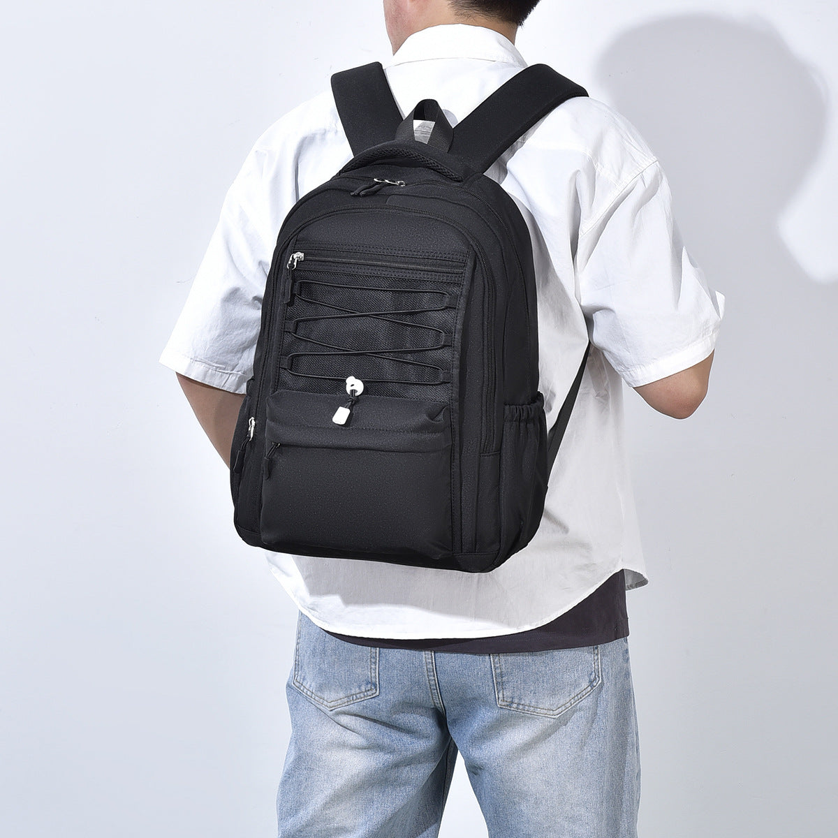 Large Capacity Simple Trendy Unisex College Backpacks