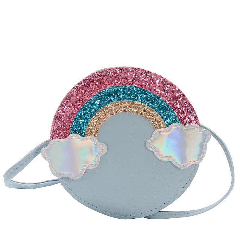 Children's Princess Personalized Rainbow Western Style Little Children's Coin Purse