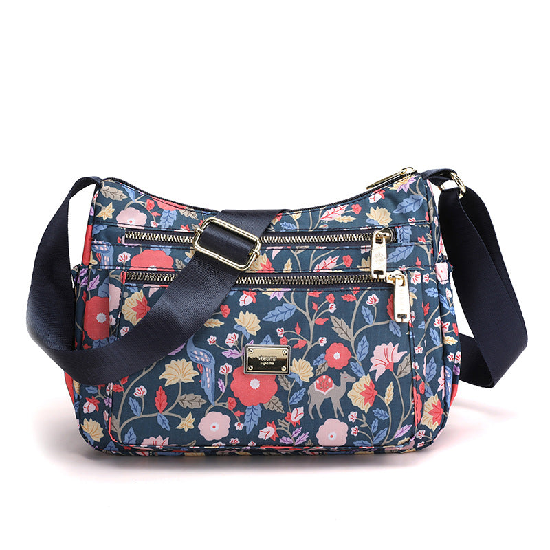 Women's Lightweight Mother Oxford Cloth Nylon Waterproof Crossbody Bags