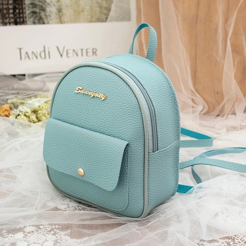 Women's Simple Cute Letter Label Fashion Backpacks