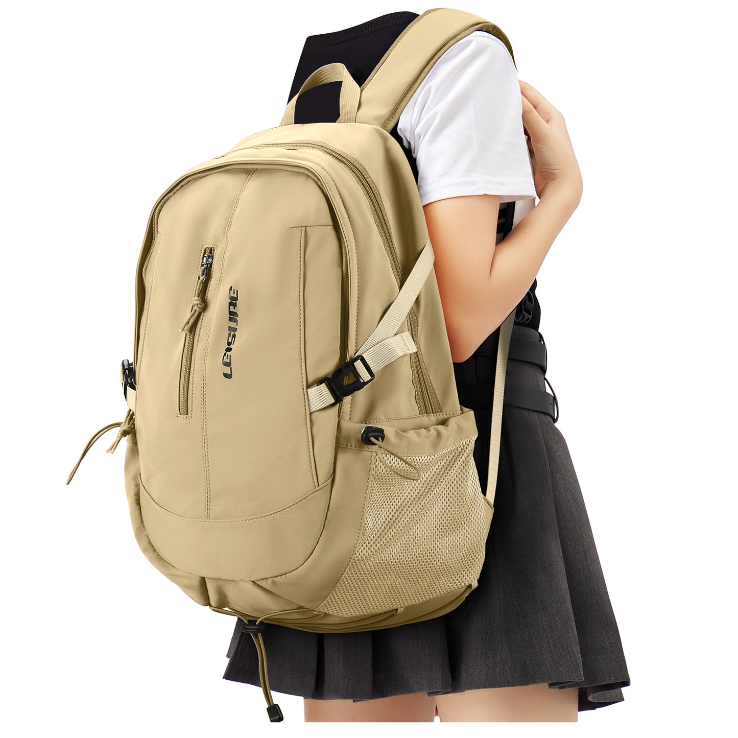 Women's Short-term Large Capacity Tourist Computer College Backpacks