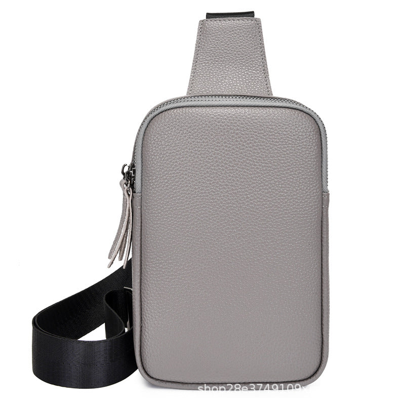 Women's Leather Fashionable Simple First Layer Cowhide Shoulder Bags