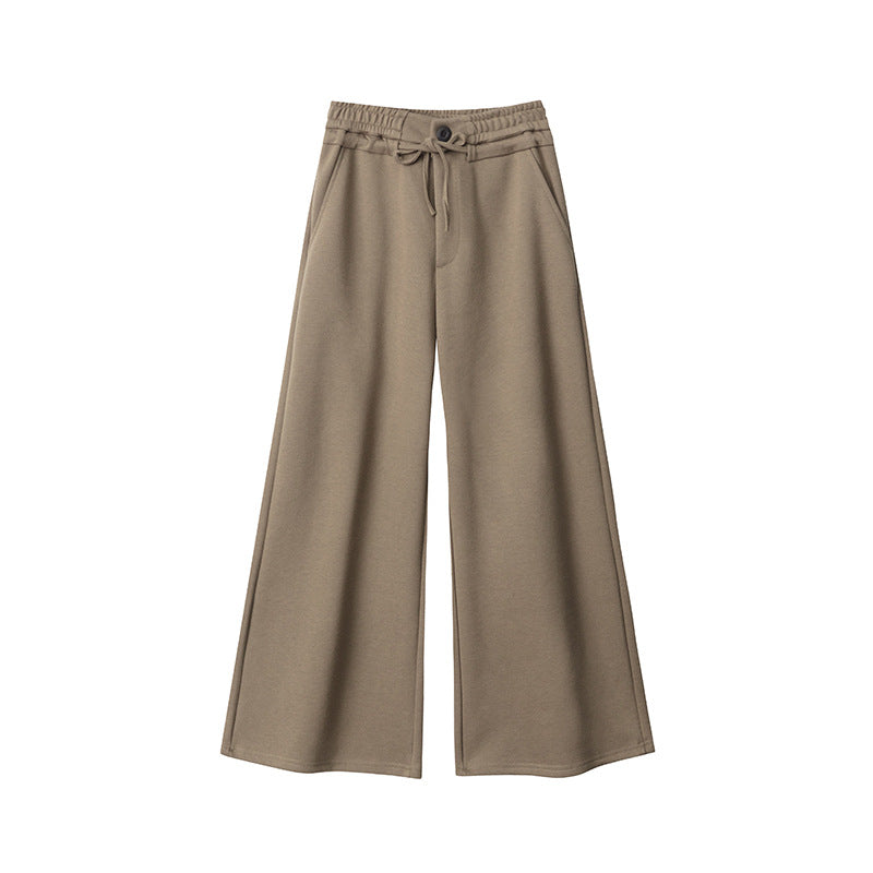 Women's Summer Long Mop Sports Trousers With An Waist Pants