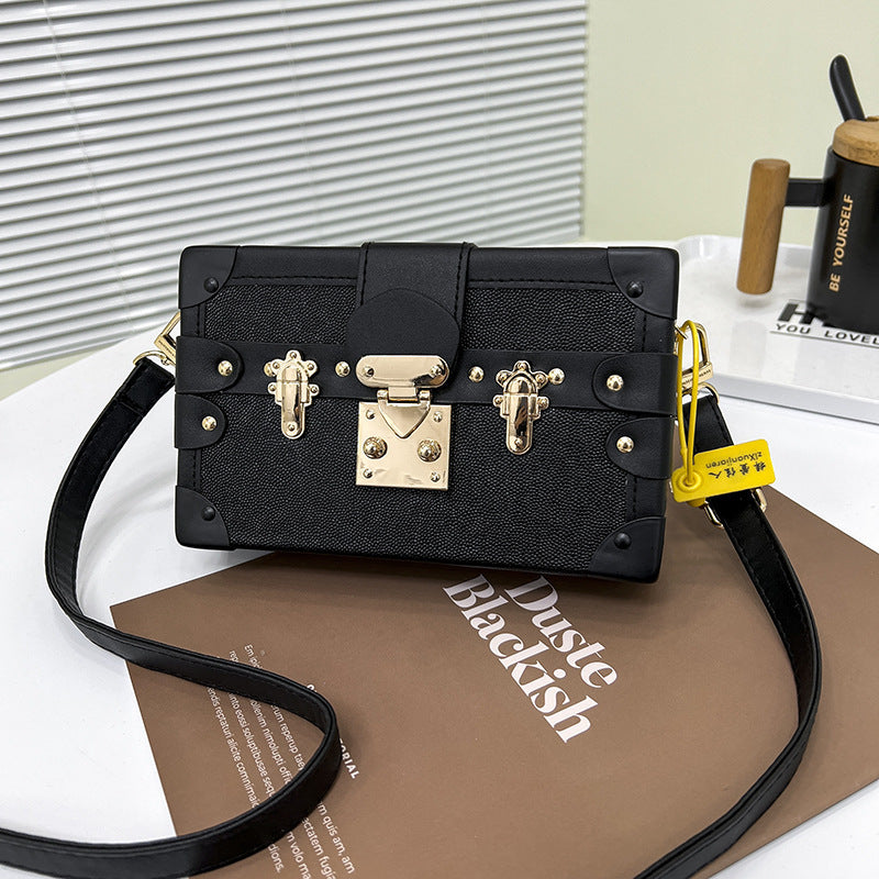 Fashion Box Trendy Retro Printed Mini Crossbody Bags