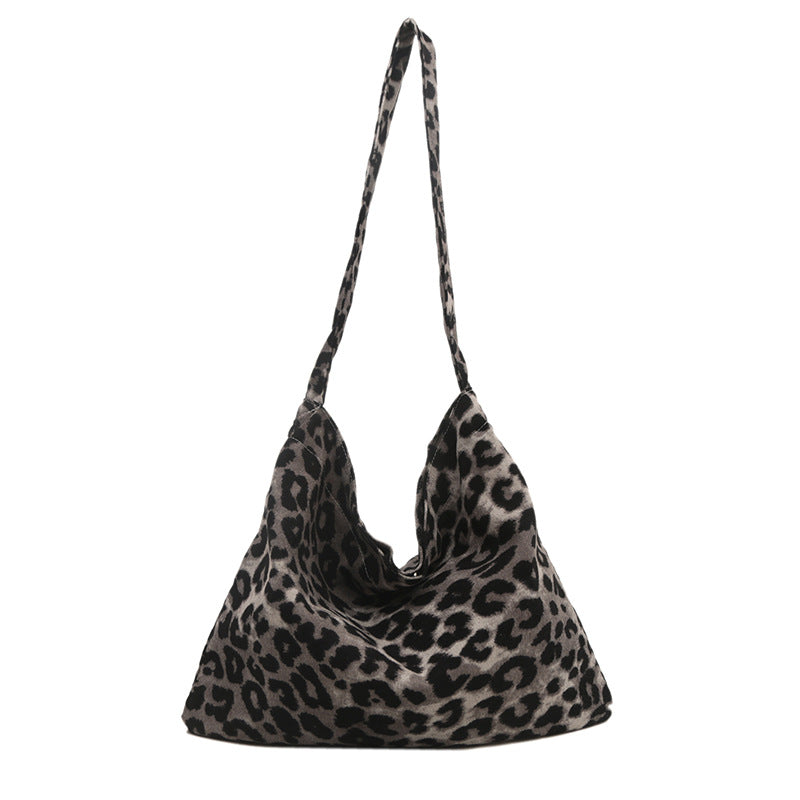 Women's Print Canvas Fashionable Preppy Style Large Shoulder Bags