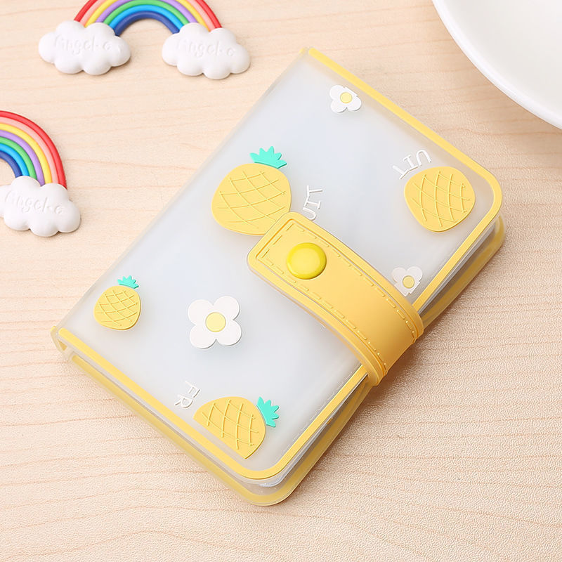 Women's Gel Large Capacity Multiple Slots Cute Card Holder