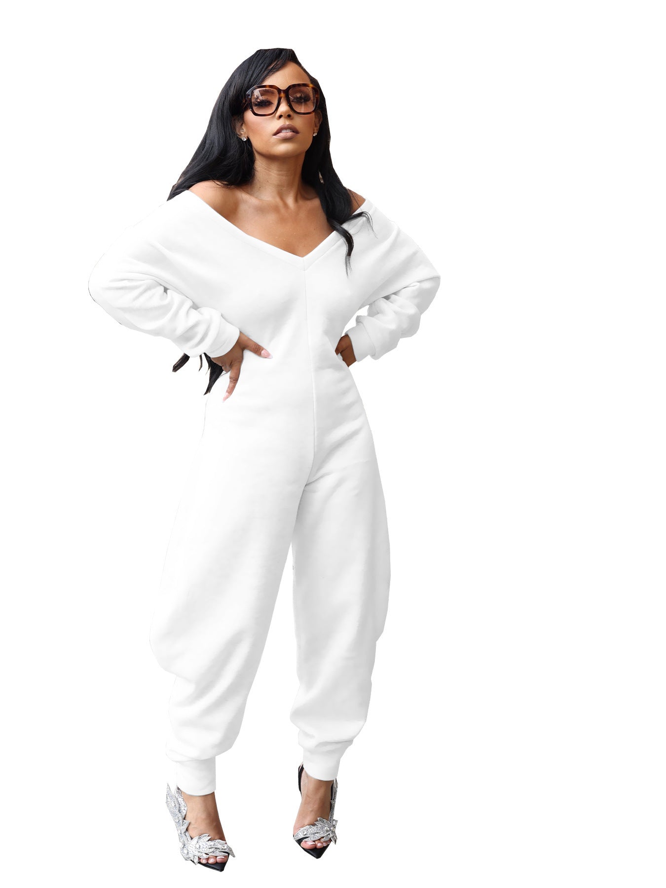 Popular Women's Long Sleeve Sweatshirt Sexy Women's Jumpsuit/clothing