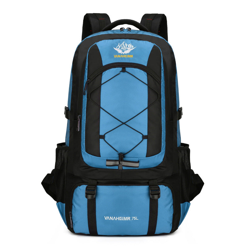 Large Capacity Climbing Hiking Camping Nylon Mountaineering Backpacks