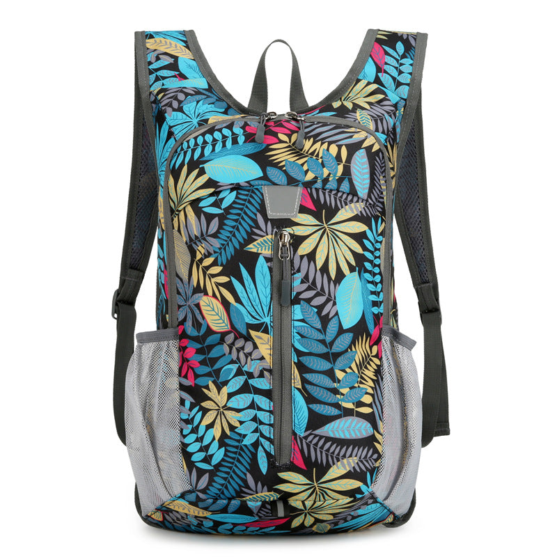 Women's & Men's & Cycling Foldable Nylon Leisure Backpacks