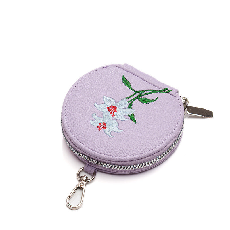 Women's Unique Large Capacity Embroidered Mobile Phone Bags