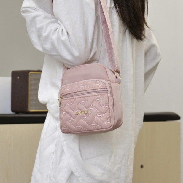 Women's Elegant Durable Mom Shopping Mobile Crossbody Bags