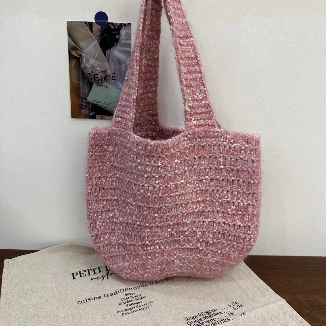 Design Shiny Colorful Vest Gold Thread Armpit Bags