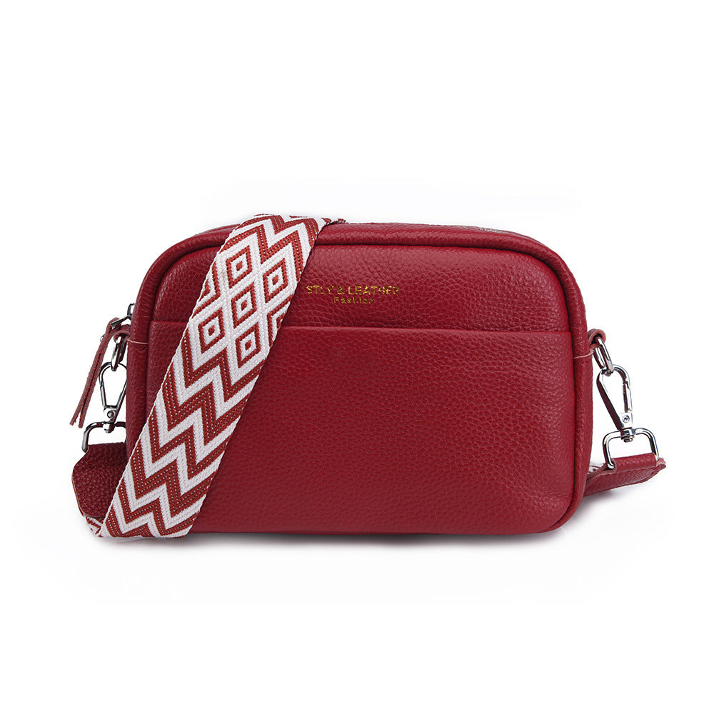 Women's Genuine Leather Fashion Commuter Simple First Shoulder Bags