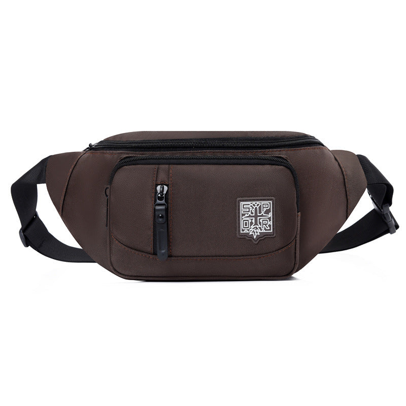 Men's Exercise Large Capacity Fashion Trendy Men's Waist Packs