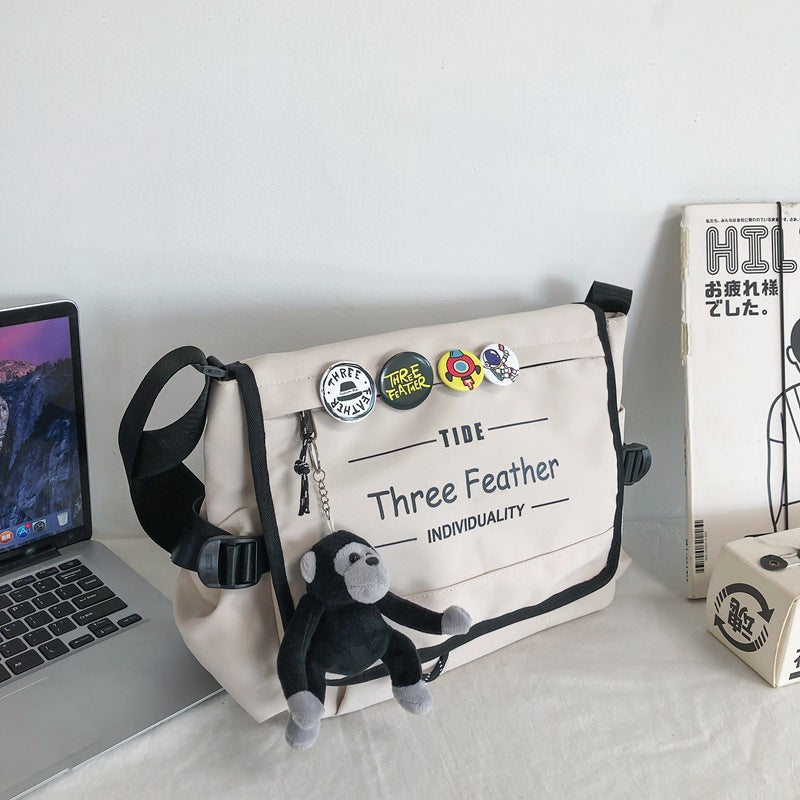 Men's Innovative Fashion Campus Literary Class Men's Messenger Bags