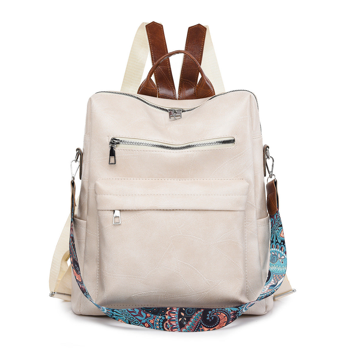 Cool Female Campus Retro British Fashion Backpacks