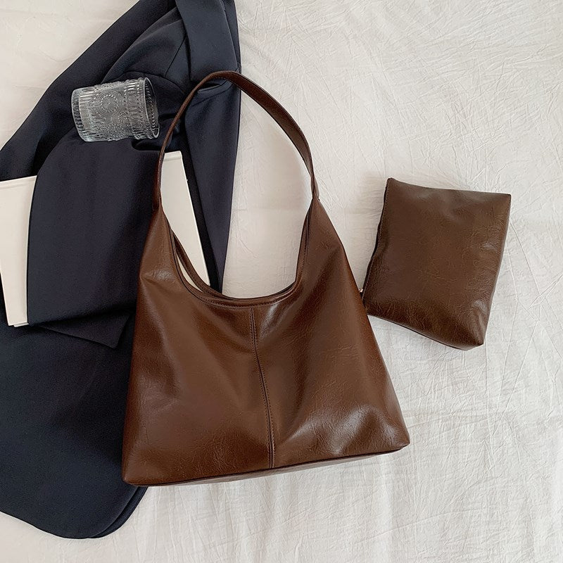 Surface Large Capacity Fashion Temperament Commute Tote Bags