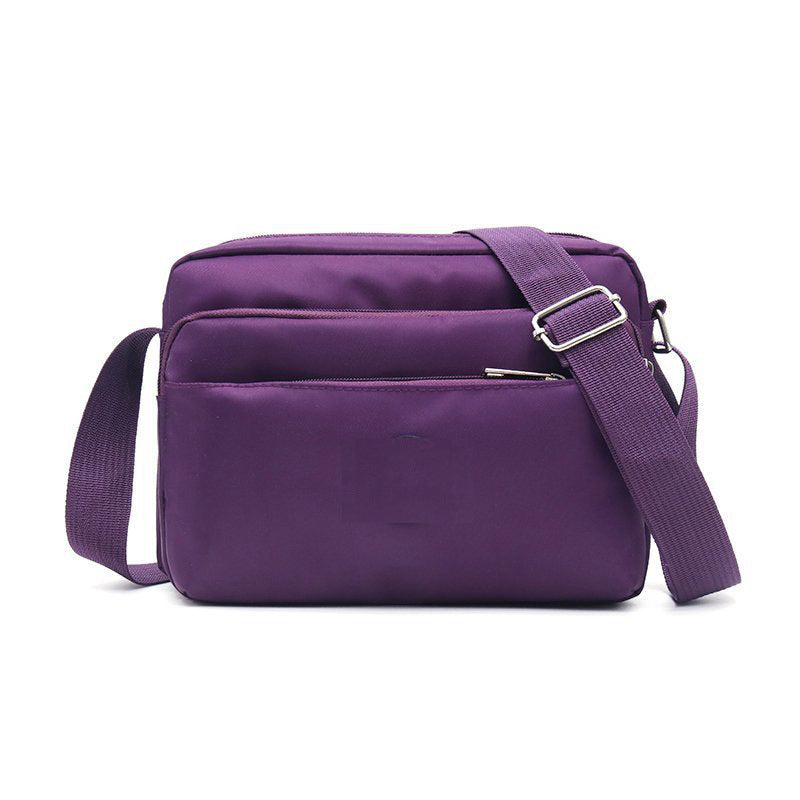 Large Capacity Lightweight Oxford Cloth Zipper Crossbody Bags
