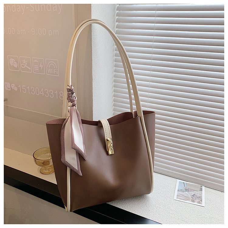 Material Big Pocket Korean Style Handmade Crossbody Bags