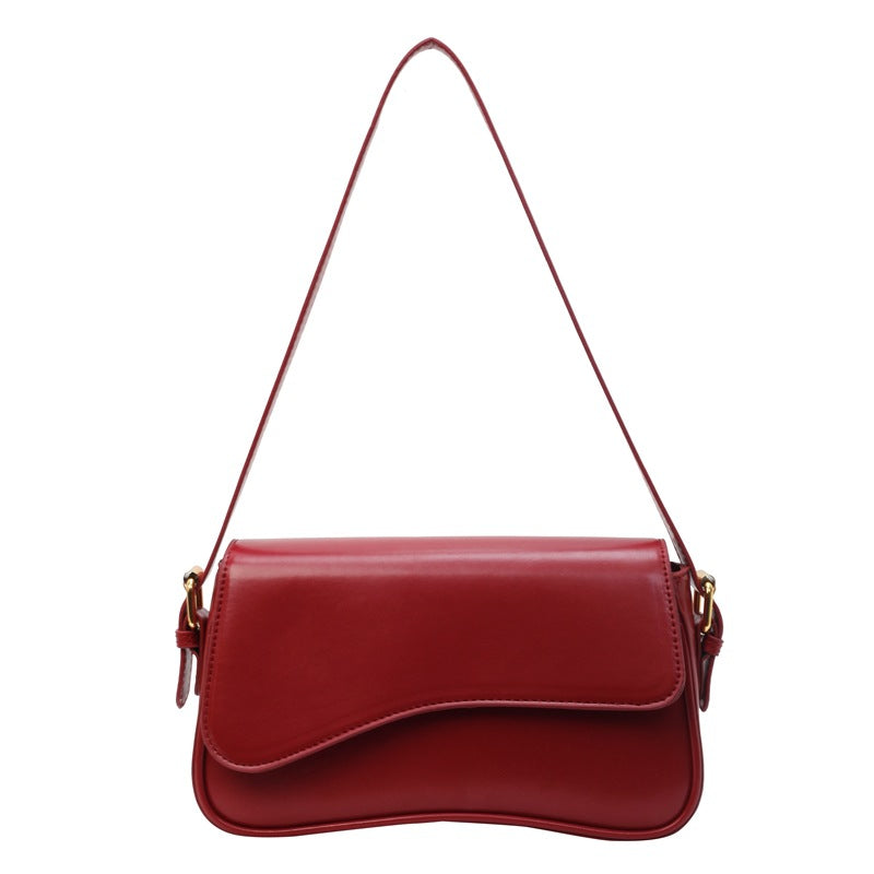Women's Flip Magnetic Snap Commuting Fashion Simple Underarm Shoulder Bags