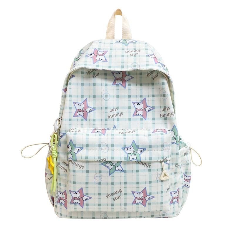 Cute Female Cartoon Iti Large Capacity For Backpacks