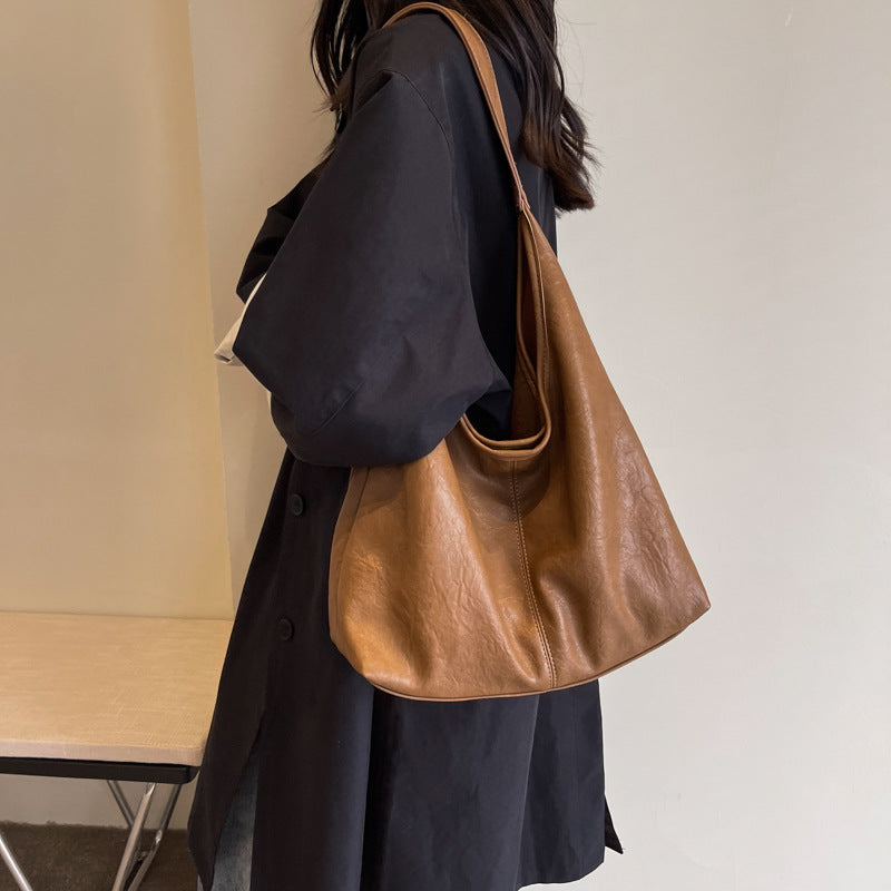 Women's Retro Underarm Super Popular One High Sense Tote Bags