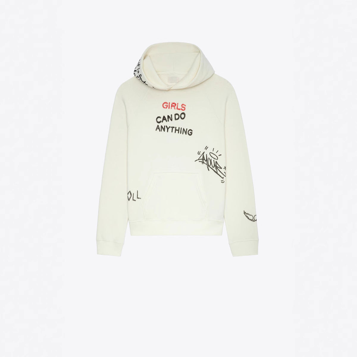 Women's At Loss No Iti Letter Pattern Printing Sweaters