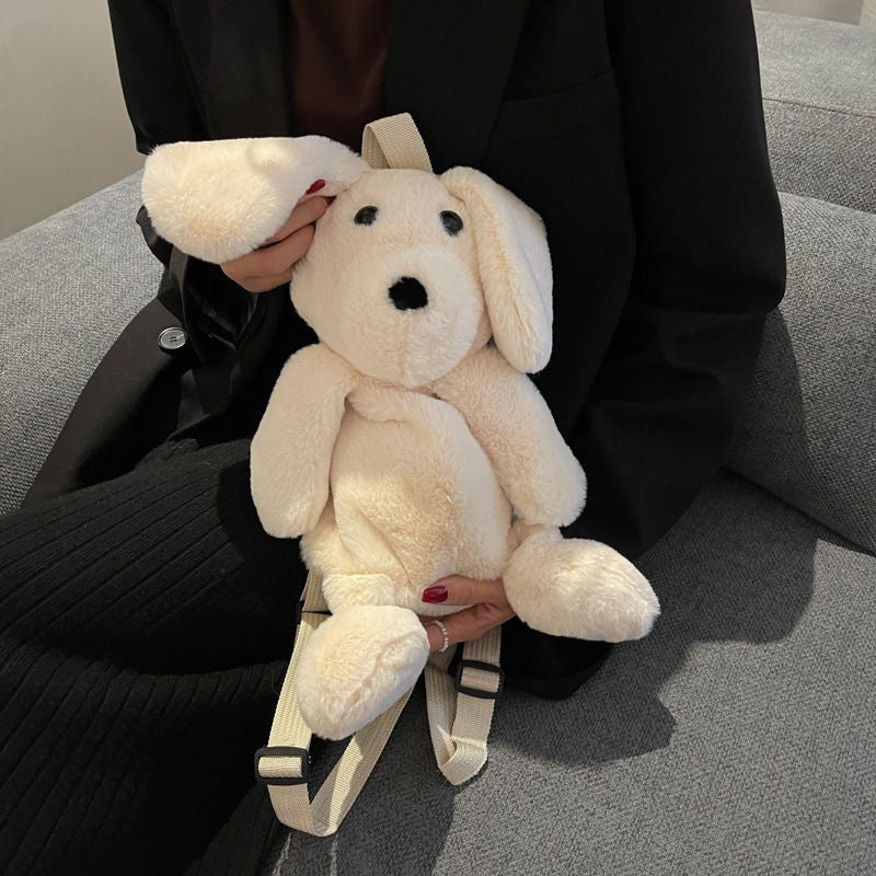 Classy Puppy Doll Plush Toy Cute Backpacks