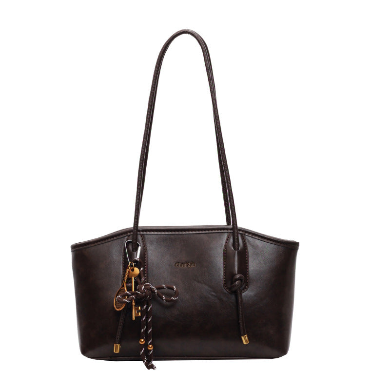 Women's Commuter Retro Fashion Texture Easy Matching Bags