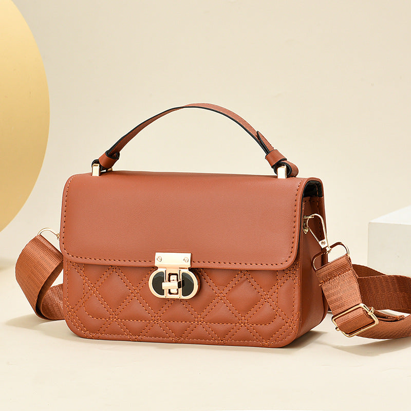 Women's High-grade Commute Rhombus Portable Underarm Classic Bags