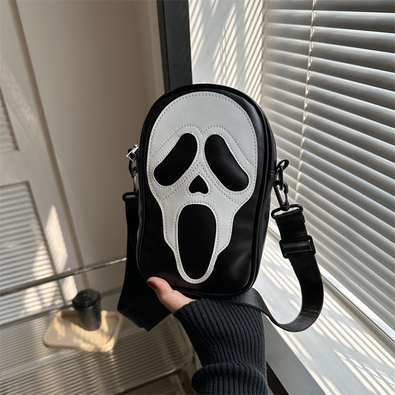 Women's Skeleton Eccentric Personality Ghost Halloween Shoulder Bags