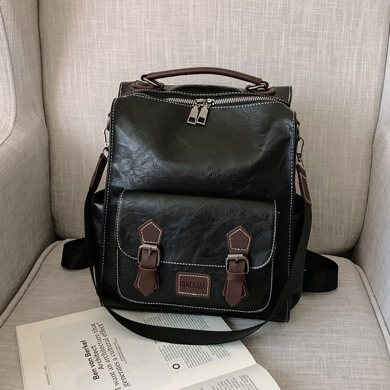 Women's Preppy Style Vintage Fashion Large Capacity Backpacks