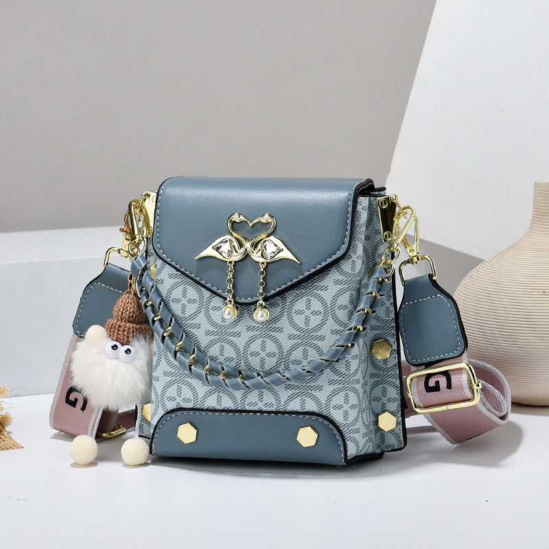 Classic Korean Simple Summer Mobile Female Shoulder Bags