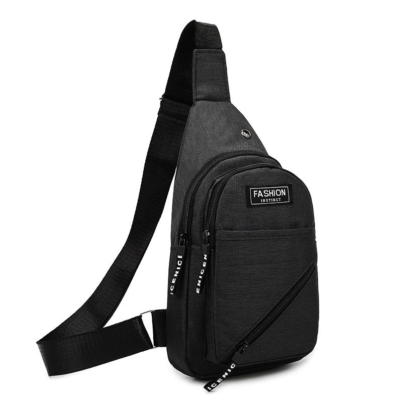 Men's Cool Elegant Running Luminous Waterproof Men's Chest Bags