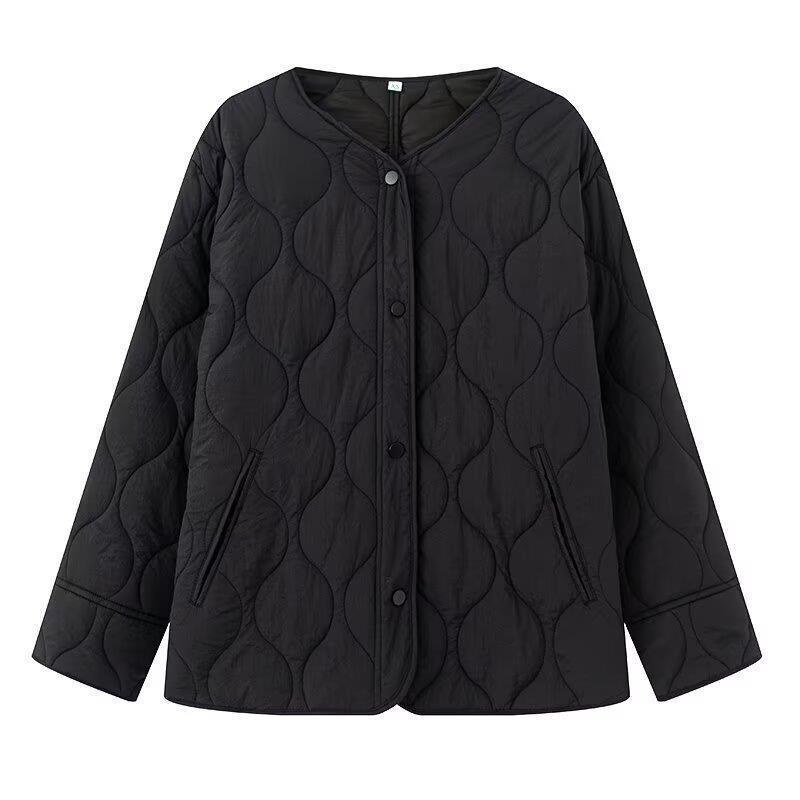 Women's Side Slit Clothes Two Loose Large Coats