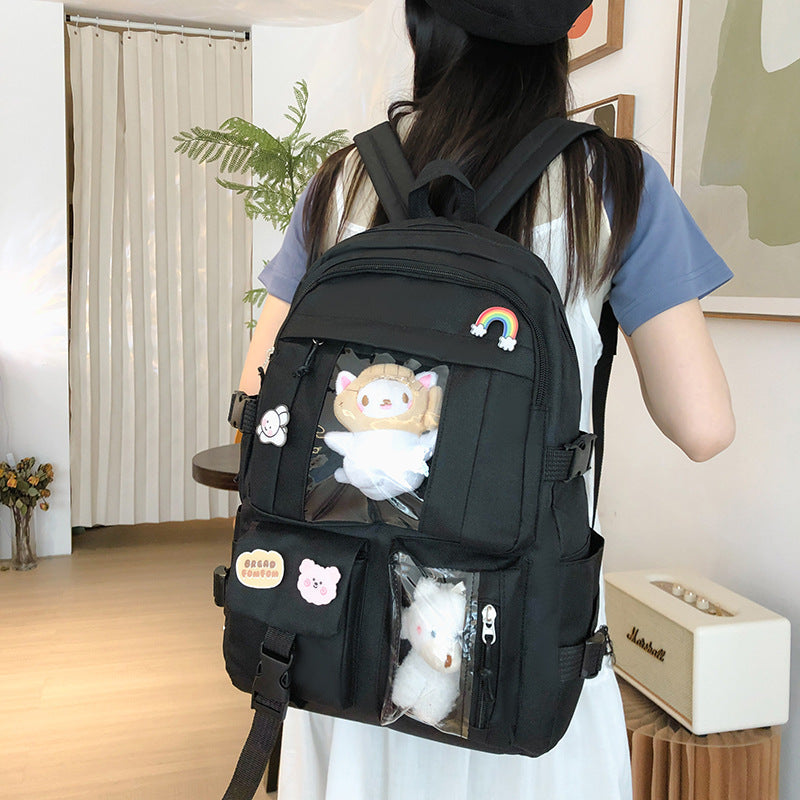 Women's Style Simple Junior Trendy Fashion Early Backpacks