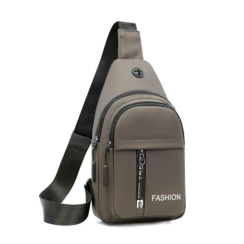 Men's Graceful Waterproof Portable For Derm Men's Chest Bags