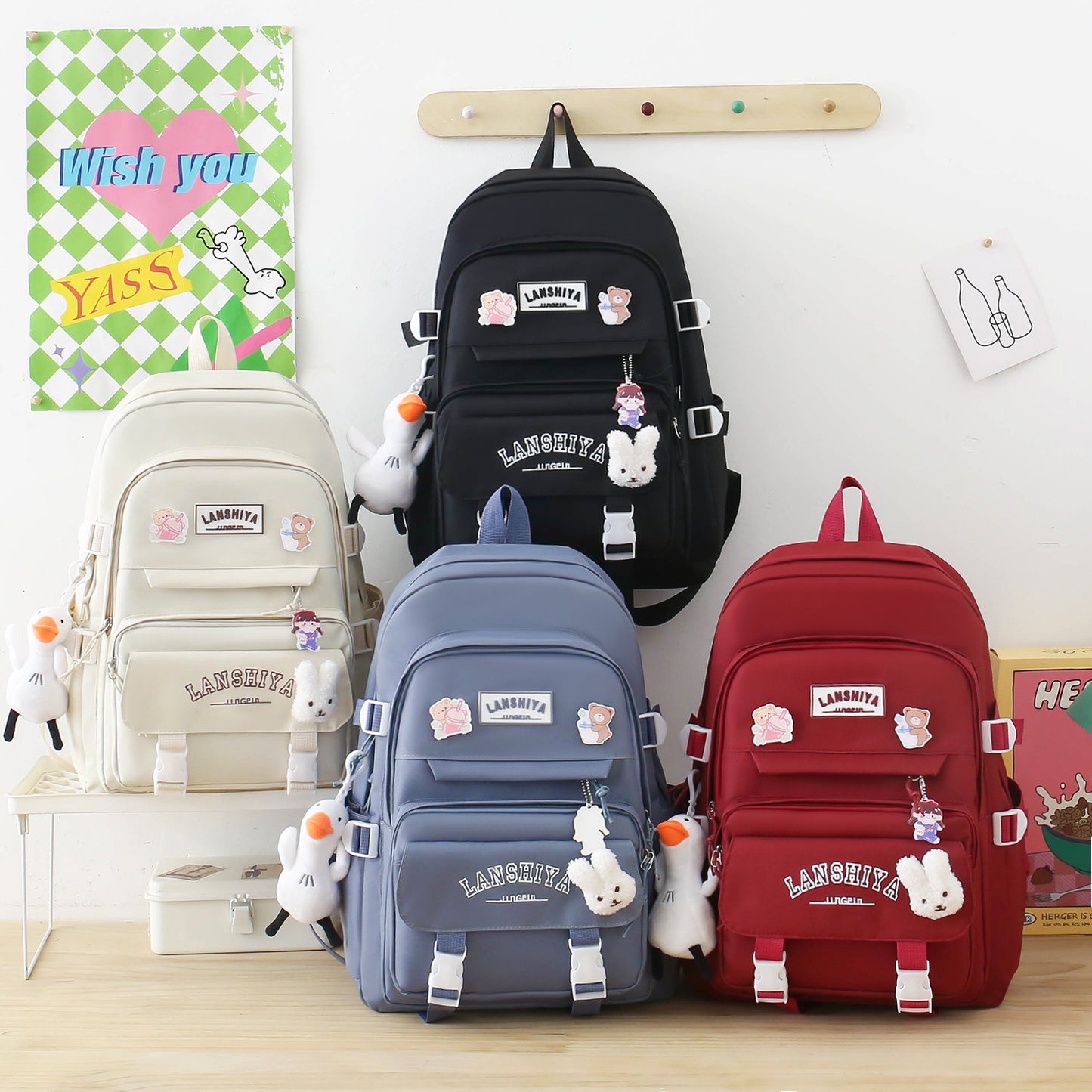 Mori Style Korean High Female Fashion Backpacks