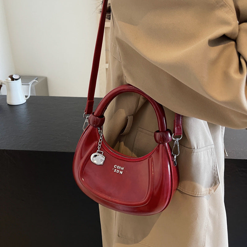 Women's Simple Retro Underarm Crescent Fashion High-quality Armpit Bags