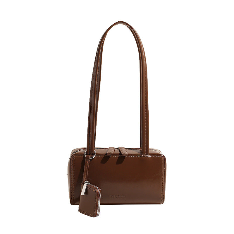 Women's Preppy Style Korean High Sense Retro Shoulder Bags