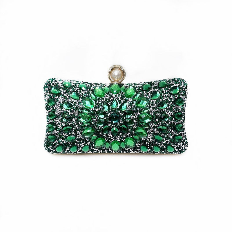 Rhinestone Shiny Dinner Diamond Banquet Clutch Evening Bags