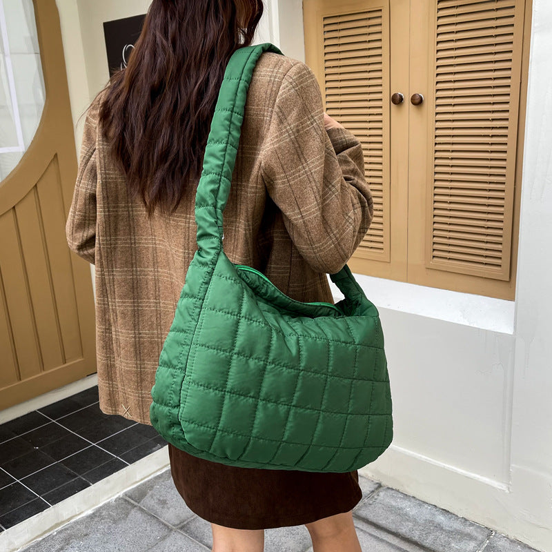 Pleated Down High Sense Large Capacity Bags