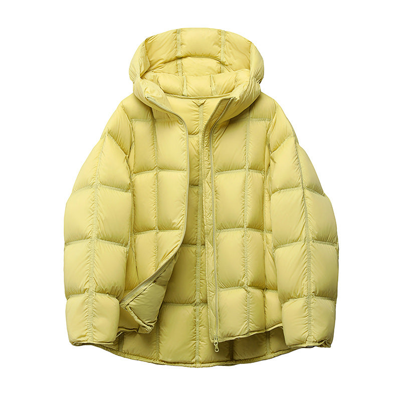 Women's Puff White Duck Down Thick Cloud Jackets