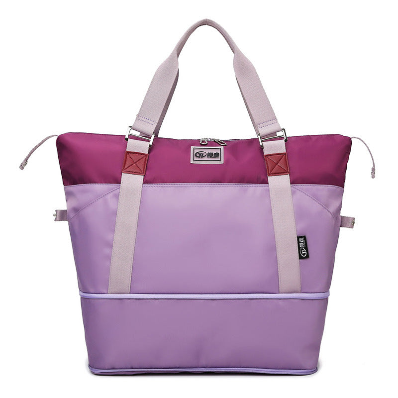 Matching Short-distance Dry Wet Separation Thickened Travel Bags