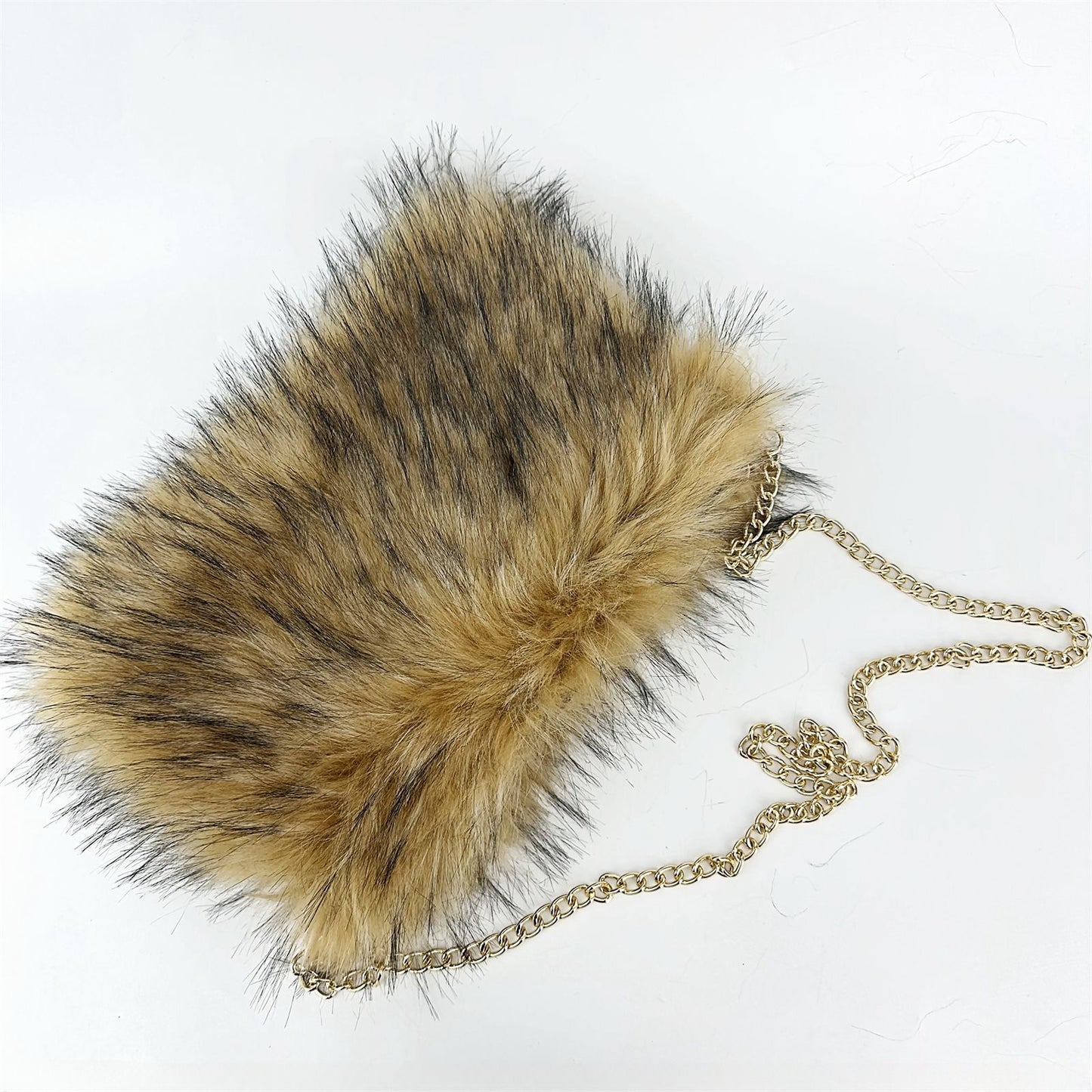 Women's Clutch Vintage Fluffy Large Capacity Fur Bags
