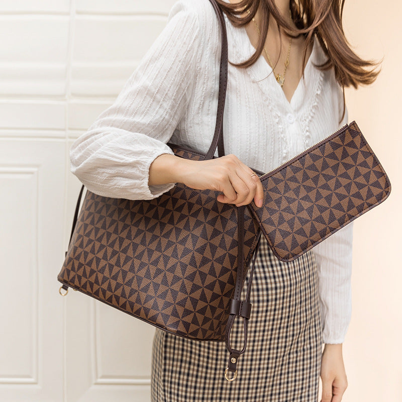 Women's Fashion Windmill Pattern Portable Large Capacity Bags