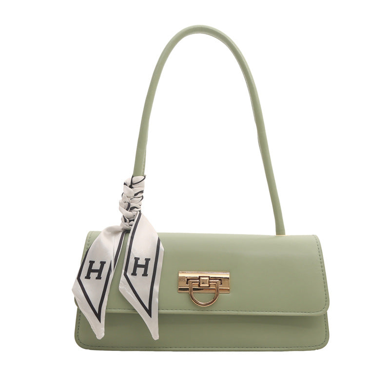 Underarm Fashion Silk Scarf Female Niche Crossbody Bags