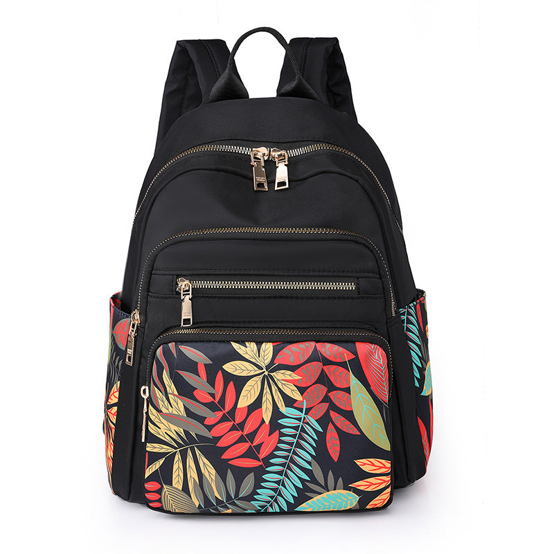 Women's Fashionable Waterproof Nylon Cloth Multifunctional Trendy Backpacks
