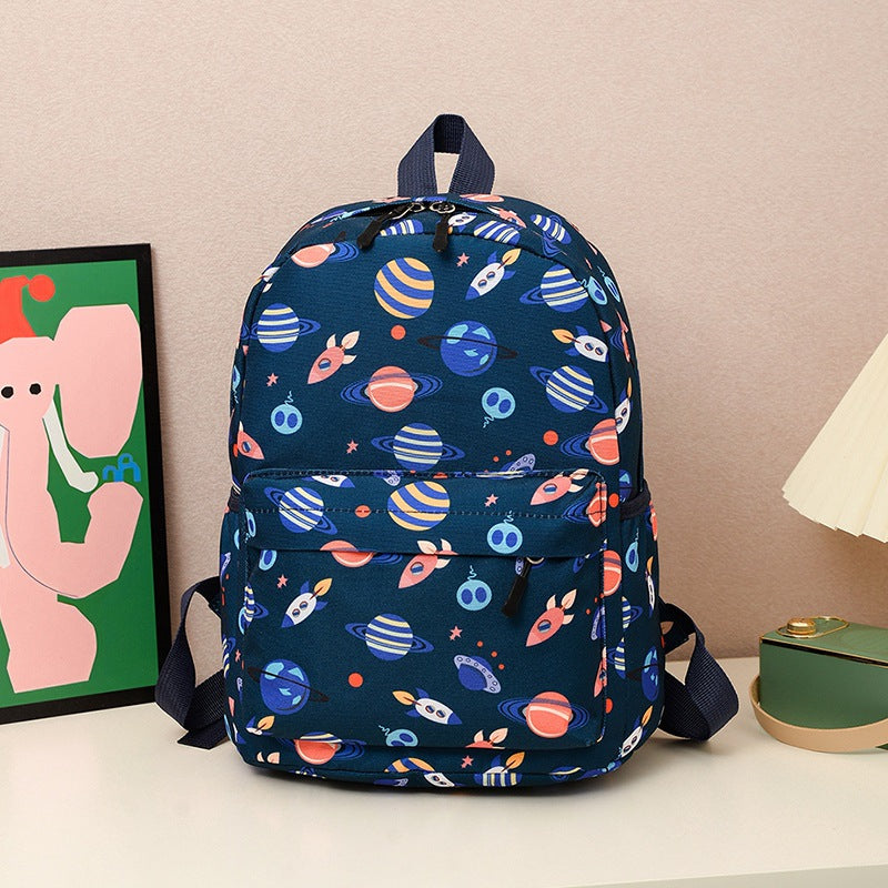 Children's Glamorous Waterproof Printed Cartoon Fashion Kindergarten School Bags