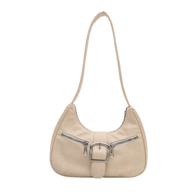 Women's High-grade Niche Large Capacity Retro Leisure Shoulder Bags